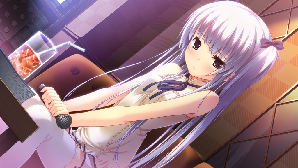 1girl, artist_request, game_cg, indoors, kasugai_sakura_(sukima), long_hair, propeller_(company), silver_hair