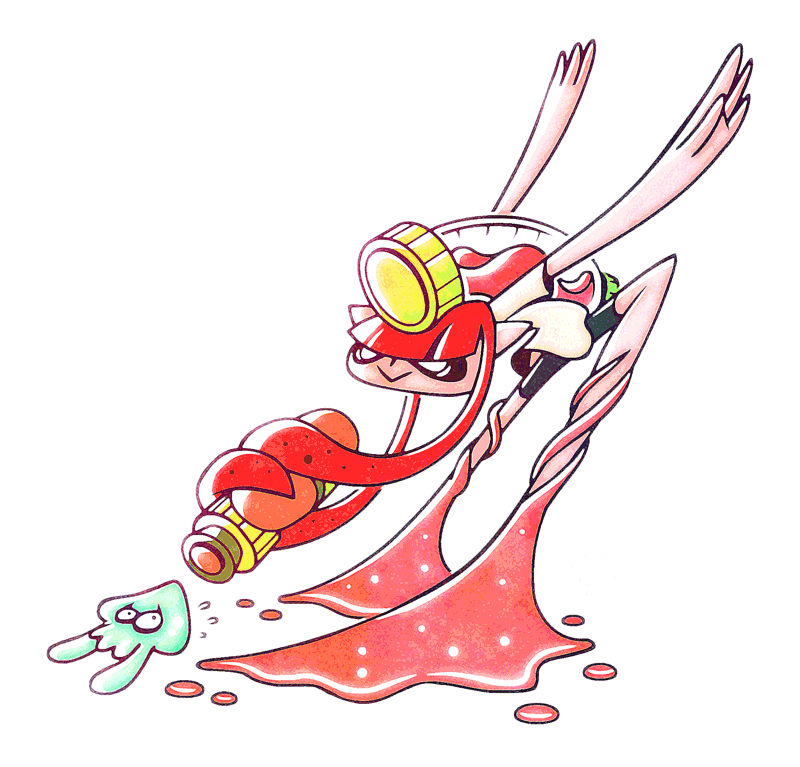 1girl, :>, adam_vian, animated, animated_gif, bike_shorts, domino_mask, gun