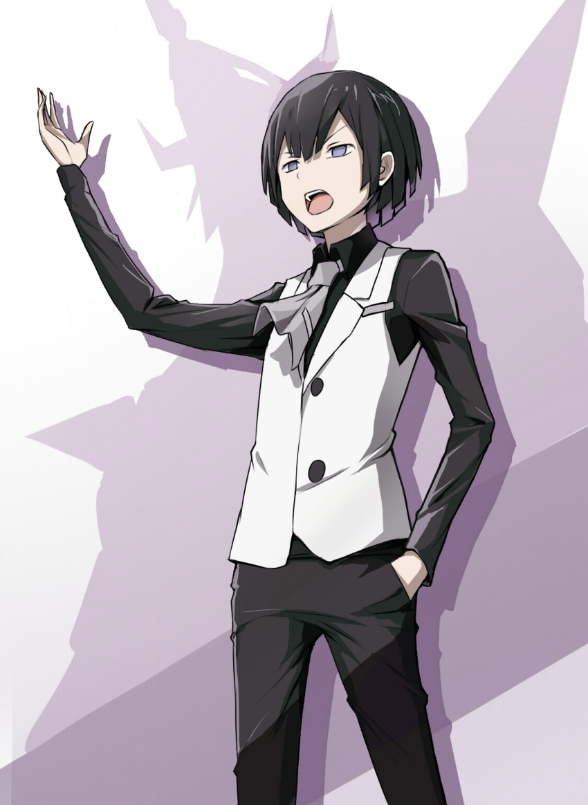 black_hair, blackwargreymon, blackwargreymon_x, digimon, digimon_world_re:digitize, dk_(13855103534), kuga_yuuya, male_focus