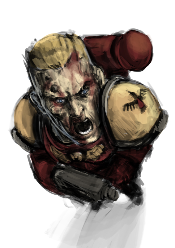 armor, blood_ravens, bolter, dawn_of_war, screaming, space_marine, spehss_mahreen, warhammer_40k