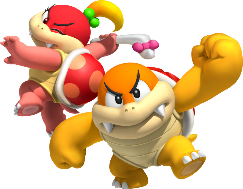 boom_boom, highres, no_humans, official_art, pom_pom, super_mario_3d_world, super_mario_bros.