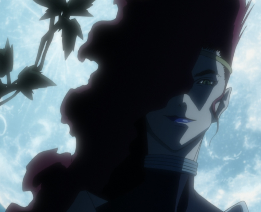 1girl, breasts, green_eyes, kagetsu, kurozuka, lipstick, long_hair, makeup