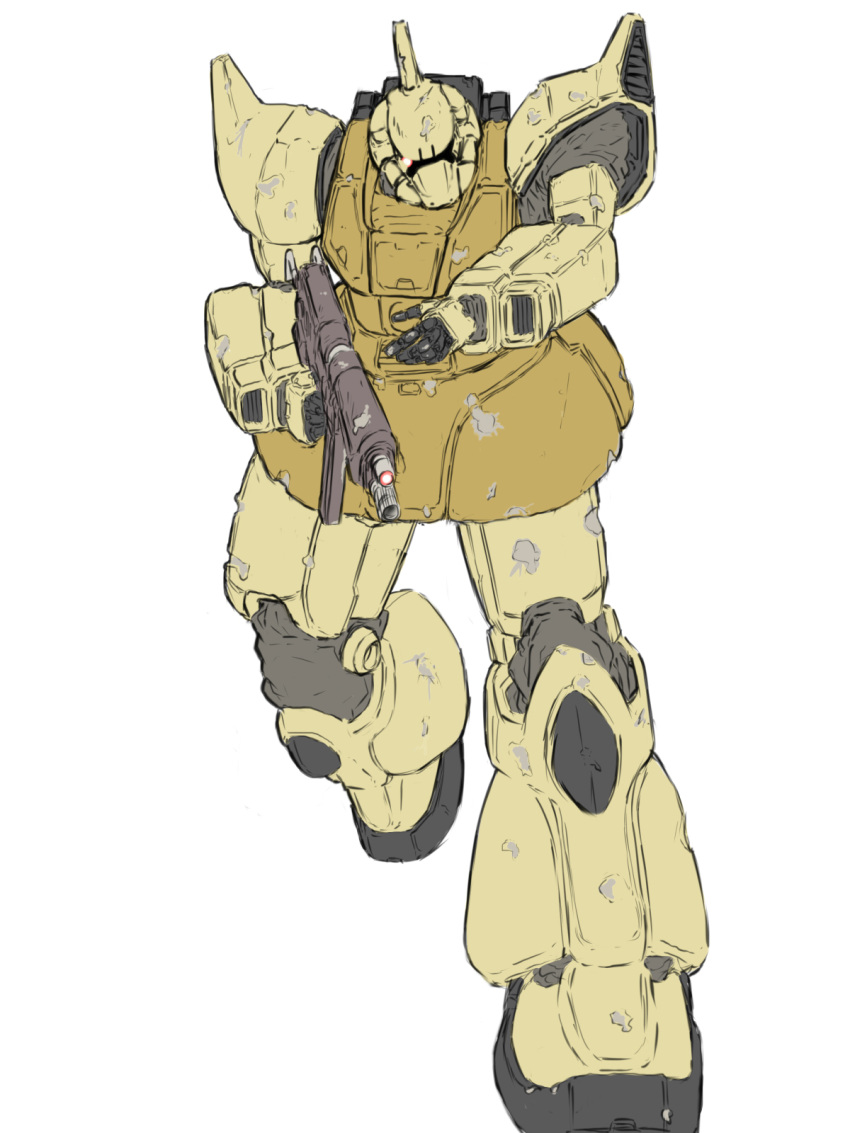 artist_request, gelgoog, ground_gelgoog, gun, gundam, gundam_lost_war_chronicles, mecha, weapon