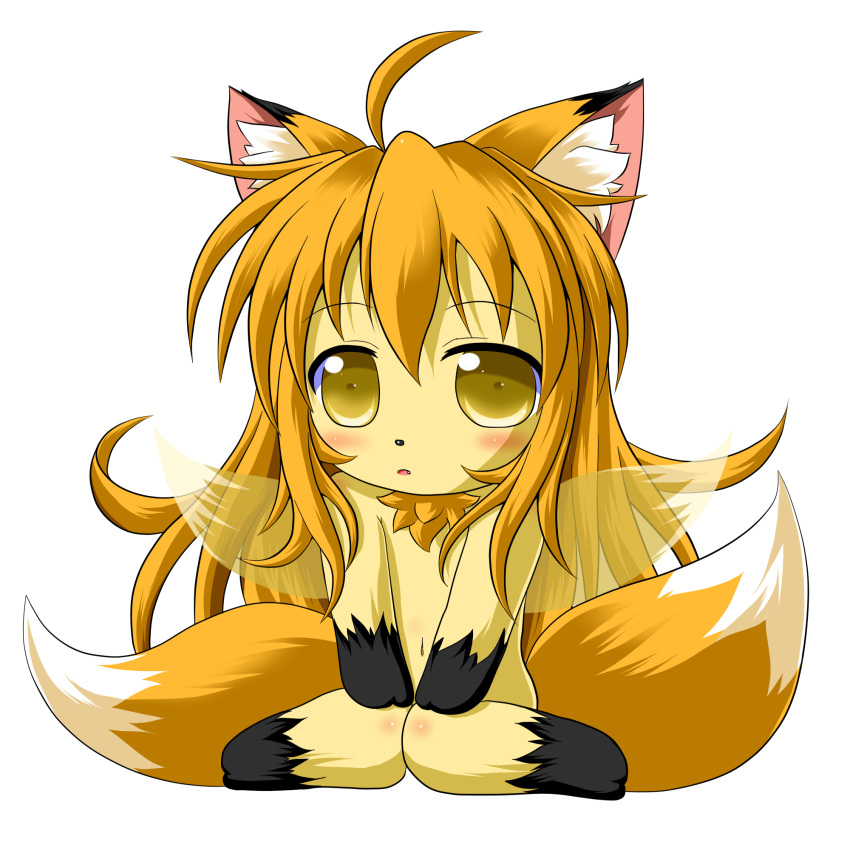 1girl, brown_eyes, brown_hair, fairy, female, fox, full_body, furry