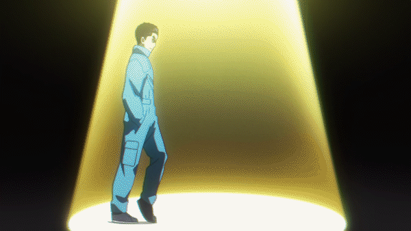 1boy, animated, animated_gif, black_eyes, black_hair, dancing, japanese_flag, makabe_kenji