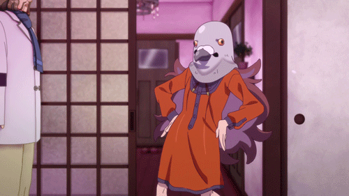 1girl, animated, animated_gif, daihatsu_meika, long_hair, mask, punchline