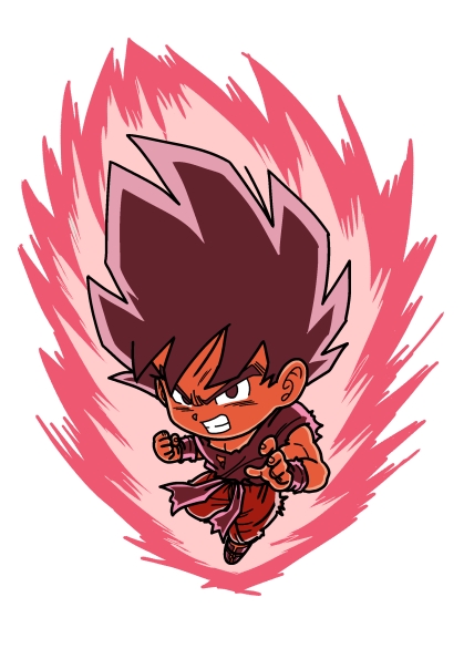 dragon_ball, dragonball_z, kaioken, son_gokuu