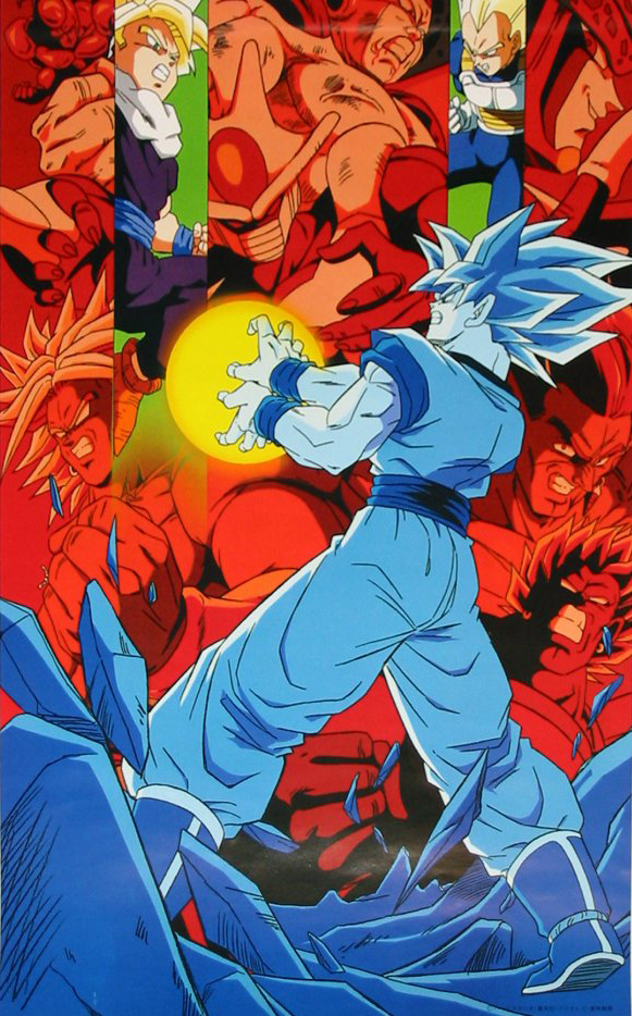 90s, android_13, blood, bojack, broly, cell_(dragon_ball), cooler_(dragon_ball), destruction