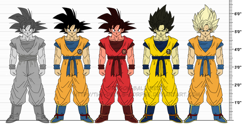 dragon_ball, dragonball_z, false_super_saiyan, kaioken, son_gokuu, super_saiyan, the-devils-corpse_(artist)