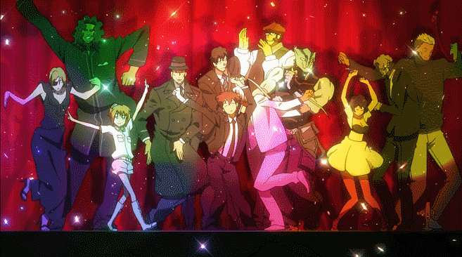 animated, animated_gif, chain_sumeragi, gilbert_alstein, kekkai_sensen, klaus_von_reinherz, leonardo_watch, steven_starphase, tagme, zap_renfro