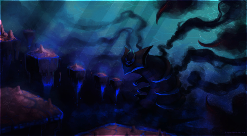 00s, alternate_form, giratina, glowing, glowing_eyes, monster, pokemon, pokemon_(game)