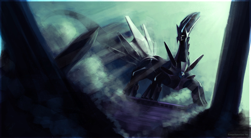 00s, dialga, horns, monster, nintendo, no_humans, pokemon, pokemon_(game)