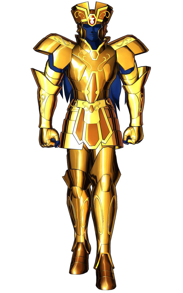 1boy, 3d, armor, blue_hair, faceless, full_armor, full_body, gauntlets