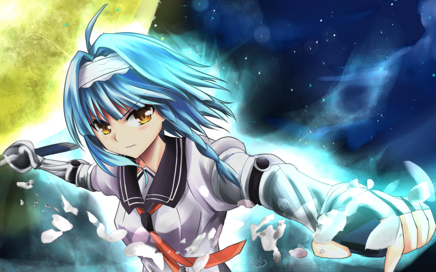 head_dress, necktie, nonaka_yuki, peddles, school_uniform, shinmai_maou_no_testament, super_power, tagme