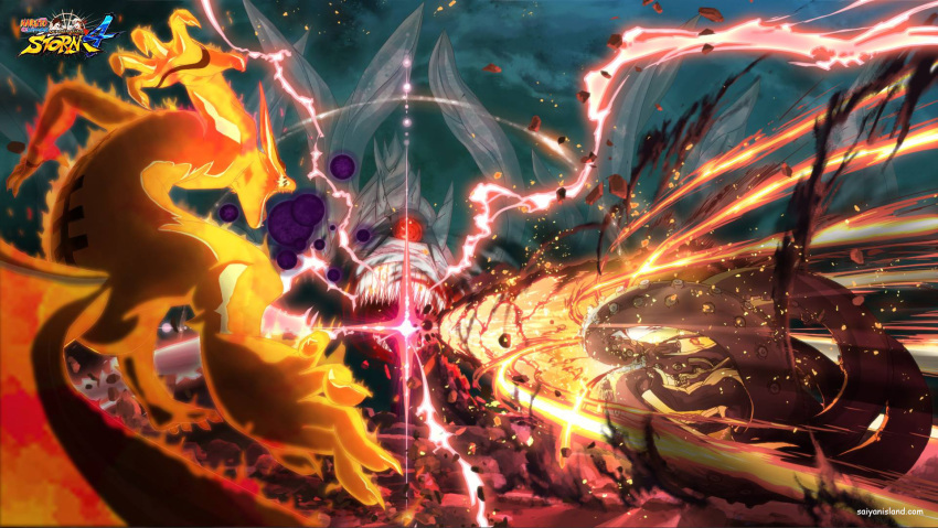 aura, battle, beam, claws, destruction, epic, explosion, fangs