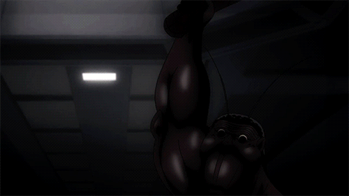1girl, animated, animated_gif, cockroach_(terra_formars), insect, michelle_k._davis, terra_formars