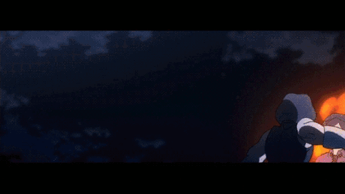 1boy, 1girl, animated, animated_gif, fighting, matsudaira_nadeshiko, rokkaku, yozakura_quartet