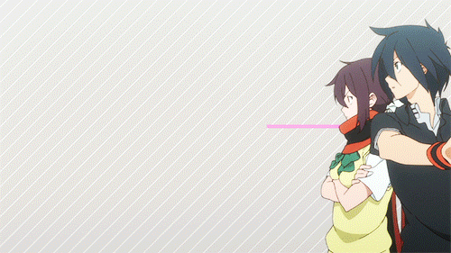 animated, animated_gif, hat, hiizumi_akina, hiizumi_enjin, isone_kotoha, kishi_kyosuke, kishi_touka