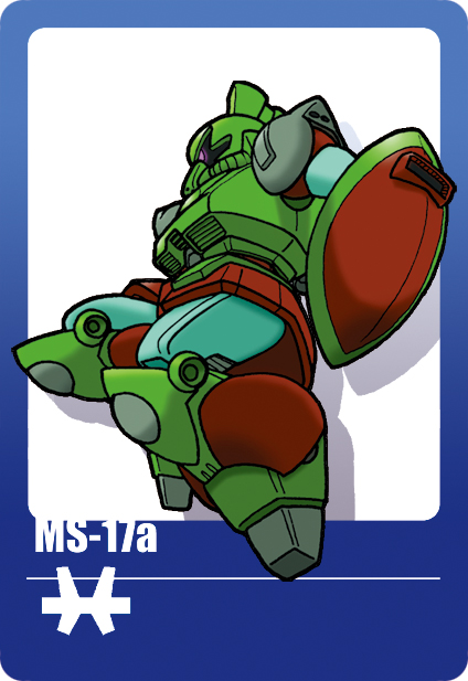 dariwo, galbaldy_alpha, gundam, gundam_msv, mecha, shield