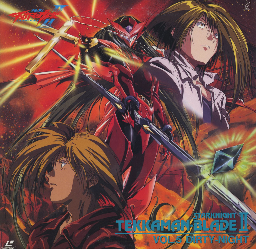 david_kruegel, dead_end, highres, mecha, oldschool, scan, super_robot, tekkaman_aki