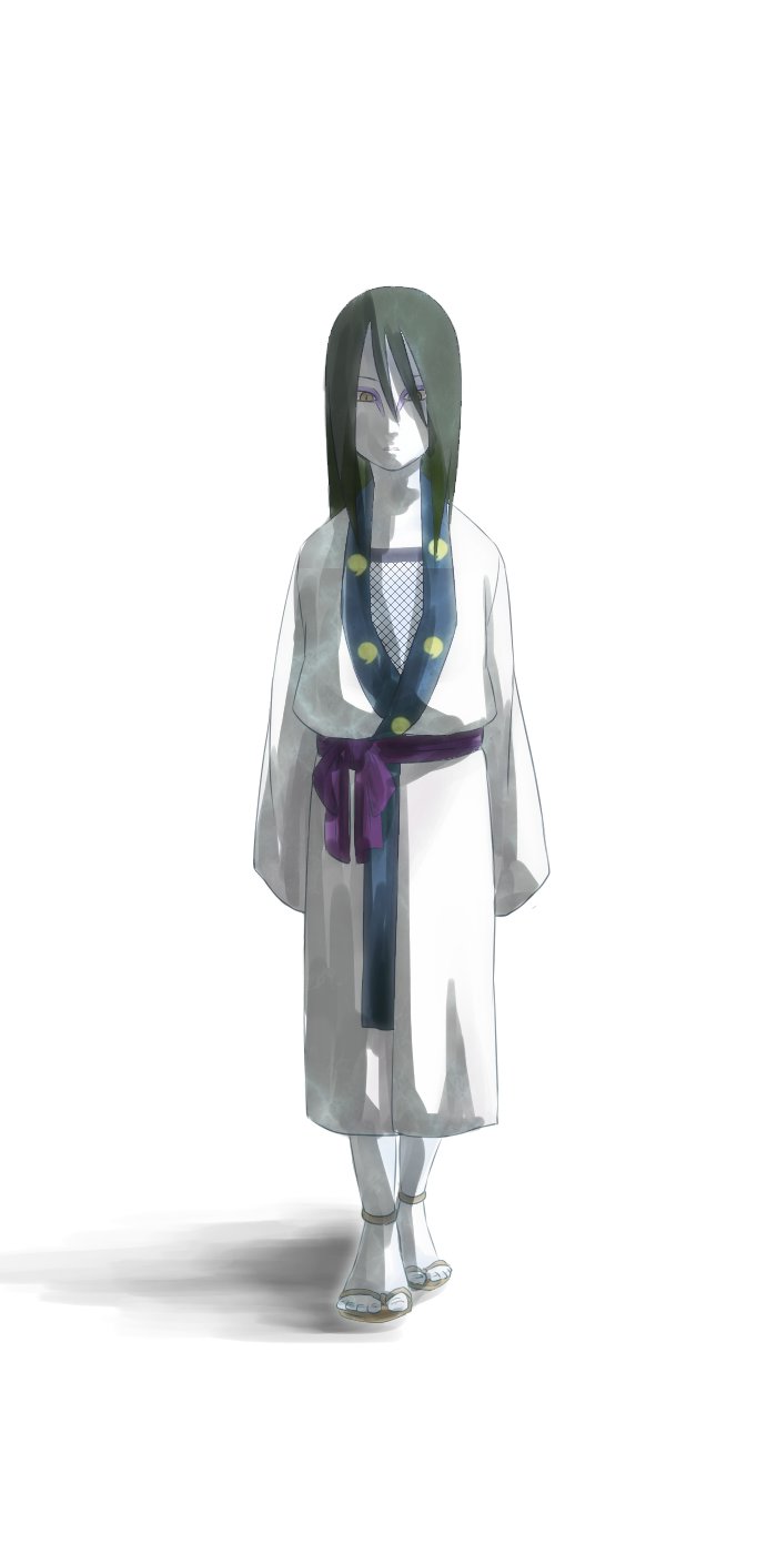 1boy, ikedon_(lildude88kid), long_hair, naruto, orochimaru, solo