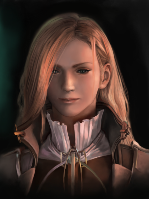 1girl, blonde_hair, final_fantasy, final_fantasy_xiii, jihl_nabaat, long_hair, occult_soda, solo