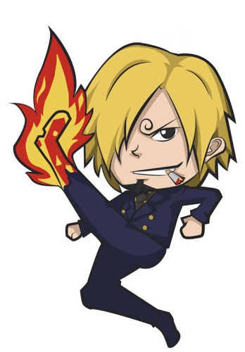 1boy, ari_rayoko, blonde_hair, chibi, facial_hair, fire, formal, goatee