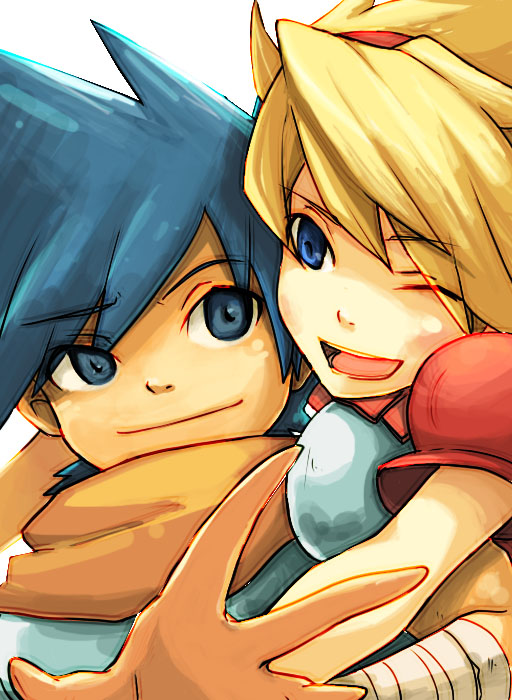 breath_of_fire_iii, itou_sayaka, nina_(breath_of_fire_iii), nina_iii, ryu_iii, ryuu_(breath_of_fire_iii), smile
