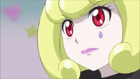 3girls, animated, animated_gif, boots, cure_princess, cure_tender, dark_persona, dress