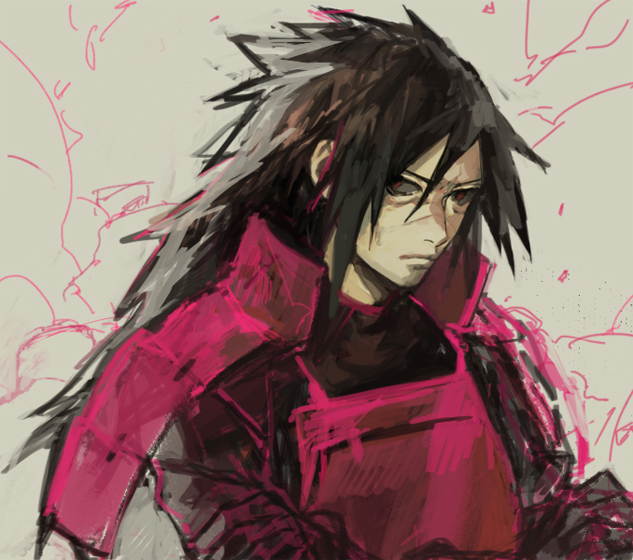 1boy, 8nemui, male_focus, naruto, naruto_shippuuden, solo, tagme, uchiha_madara