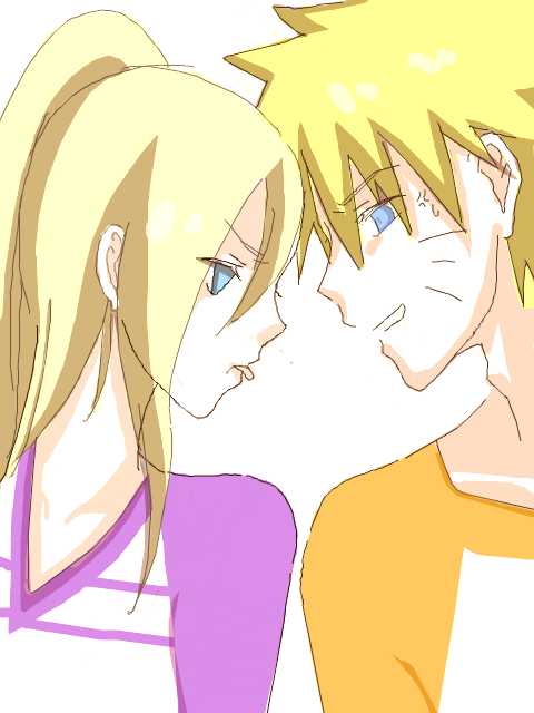 1boy, 1girl, anger_vein, angry_vein, artist_request, blonde_hair, blue_eyes, casual