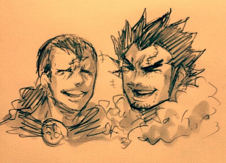 2boys, dressrosa, family, father_in_law, in_laws, king, king_riku, kyros