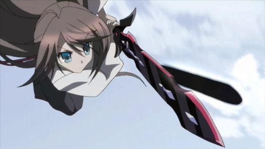 androgynous, brown_hair, kazehaya_kamito, ren_ashbell, seirei_tsukai_no_blade_dance, sword, trap, weapon