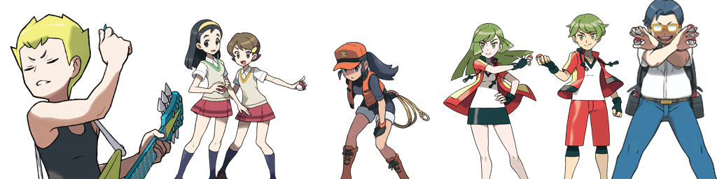 10s, ace_trainer_(pokemon), collector_(pokemon), guitarist_(pokemon), npc_trainer, official_art, pkmn_ranger_(pokemon), pokemon, pokemon_(game), pokemon_oras, teammates_(pokemon), vector_trace