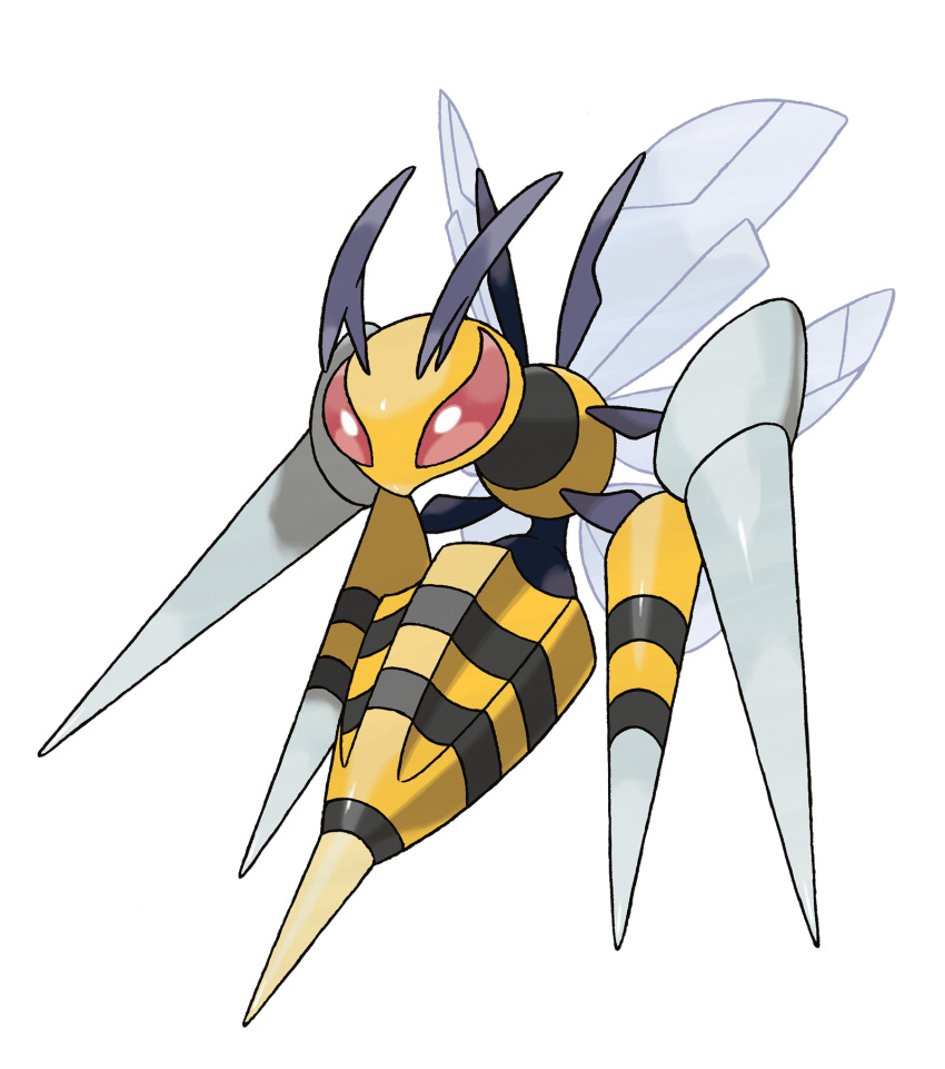 10s, antennae, beedrill, insect, mega_beedrill, mega_pokemon, multiple_wings, no_humans