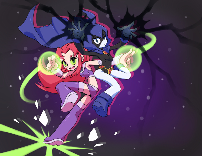 2girls, alien, ankle_boots, belt, blue_eyes, blue_shoes, boots, cartoon_network