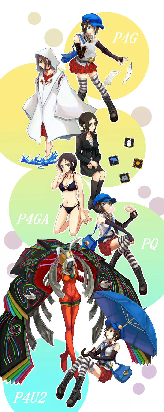 being7, kaguya_(persona_4), marie_(persona_4), multiple_persona, persona, persona_4, persona_4_the_golden