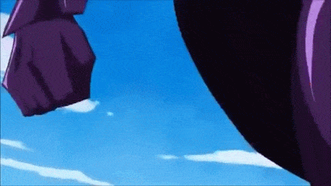 1boy, 1girl, aida_mana, animated, animated_gif, bat_wings, battle, blonde_hair