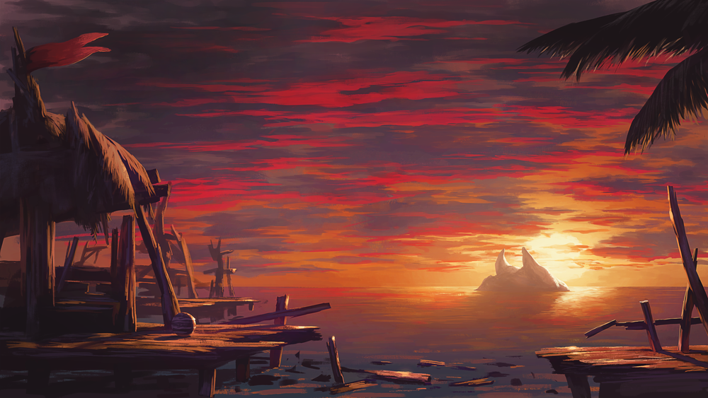 ball, beach, destruction, final_fantasy, final_fantasy_x, no_humans, noske, ocean