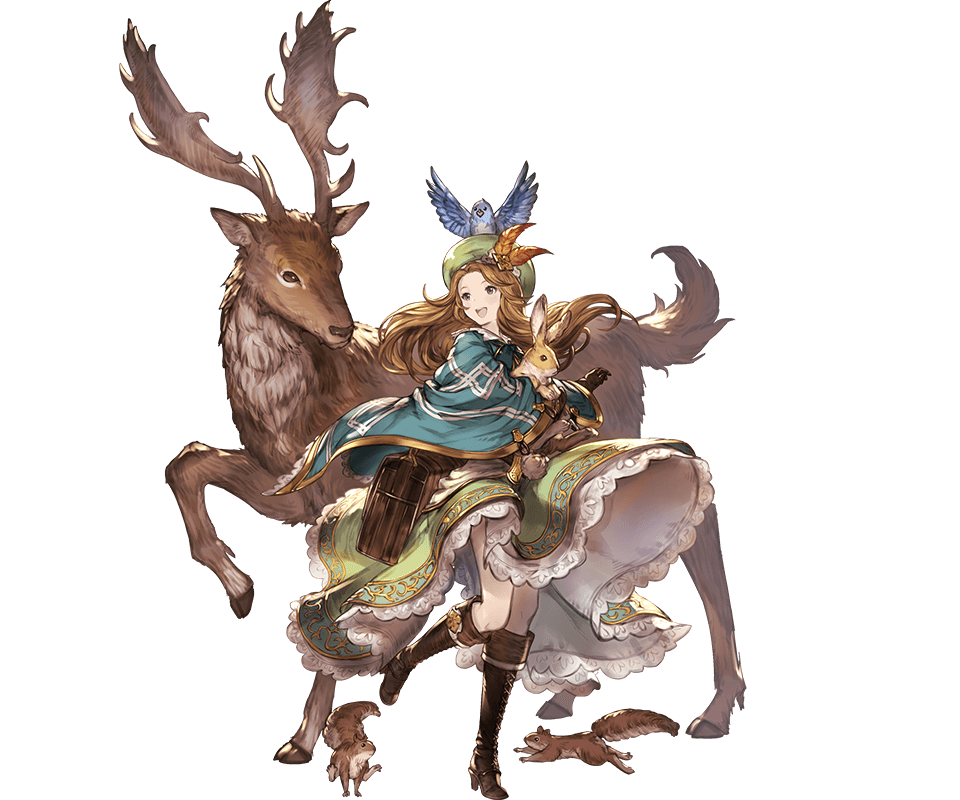 1girl, animal, bag, bird, boots, brown_eyes, brown_hair, capelet
