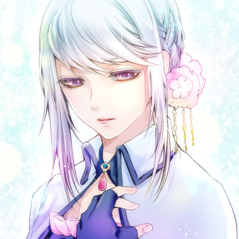 blue_hair, ichige_yoru, l.g.s, violet_eyes, yousen_(l.g.s)