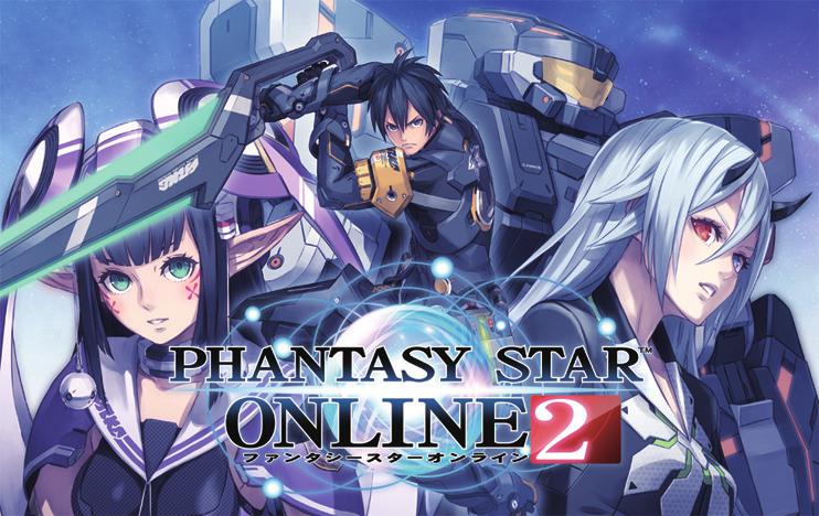 android, ash, ash_(pso2), black_hair, blue_hair, cast, dewman, duman