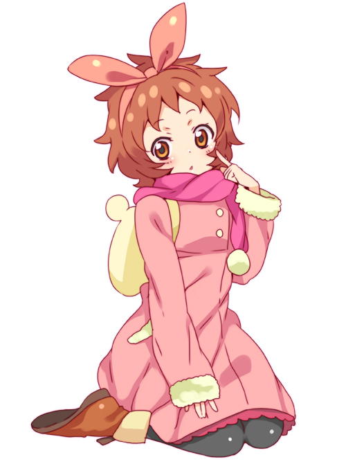 1boy, aikatsu!, backpack, bag, black_legwear, boots, brown_eyes, brown_hair