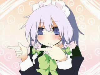 1girl, animated, animated_gif, blue_eyes, blush, braid, chuunibyou_demo_koi_ga_shitai!, female