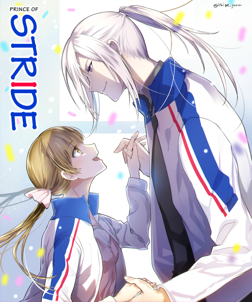blonde_hair, brown_eyes, ichige_yoru, kuga_kyosuke, prince_of_stride, sakurai_nana