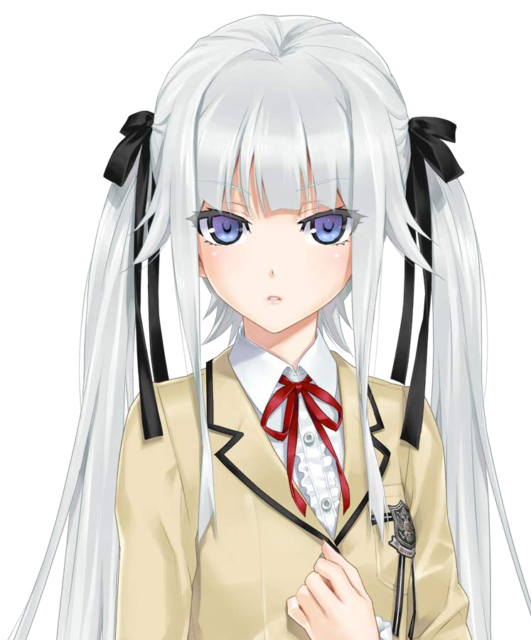 1girl, bangs, bishoujo_mangekyou, blazer, blue_eyes, blunt_bangs, blush, buttons