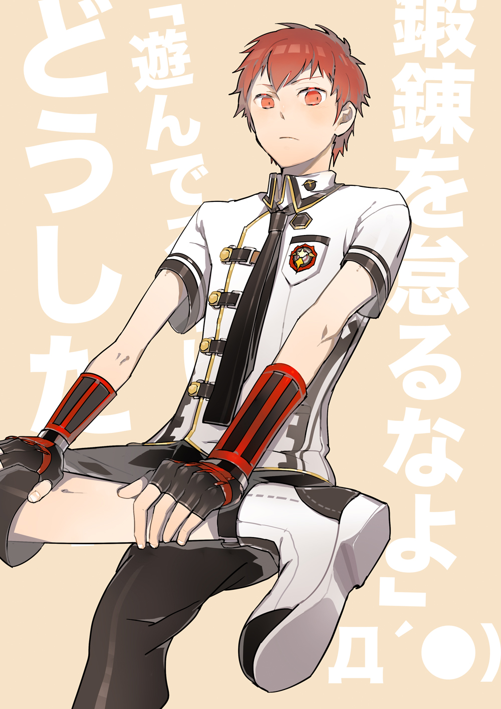 1boy, bad_id, buckle, eight_(fft-0), final_fantasy, final_fantasy_type-0, fingerless_gloves, gloves