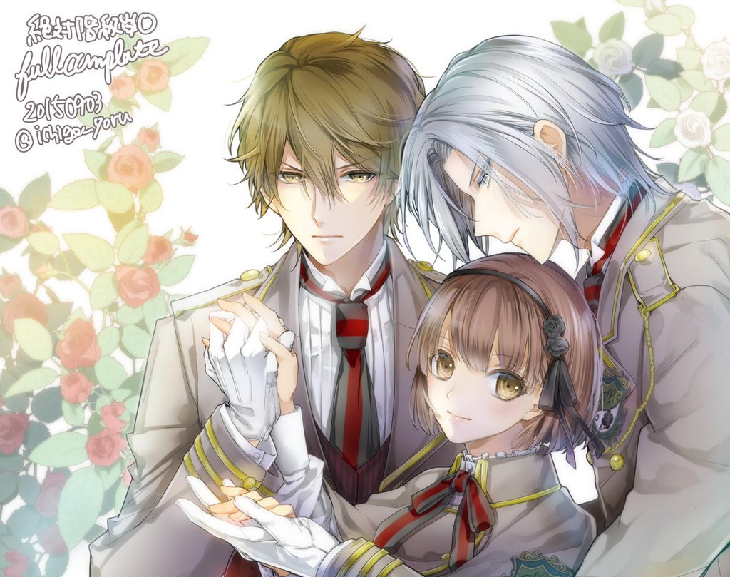 brown_eyes, brown_hair, fujieda_neri, ichige_yoru, saginomiya_rei, takamine_riku, zettai_kaikyuu_gakuen