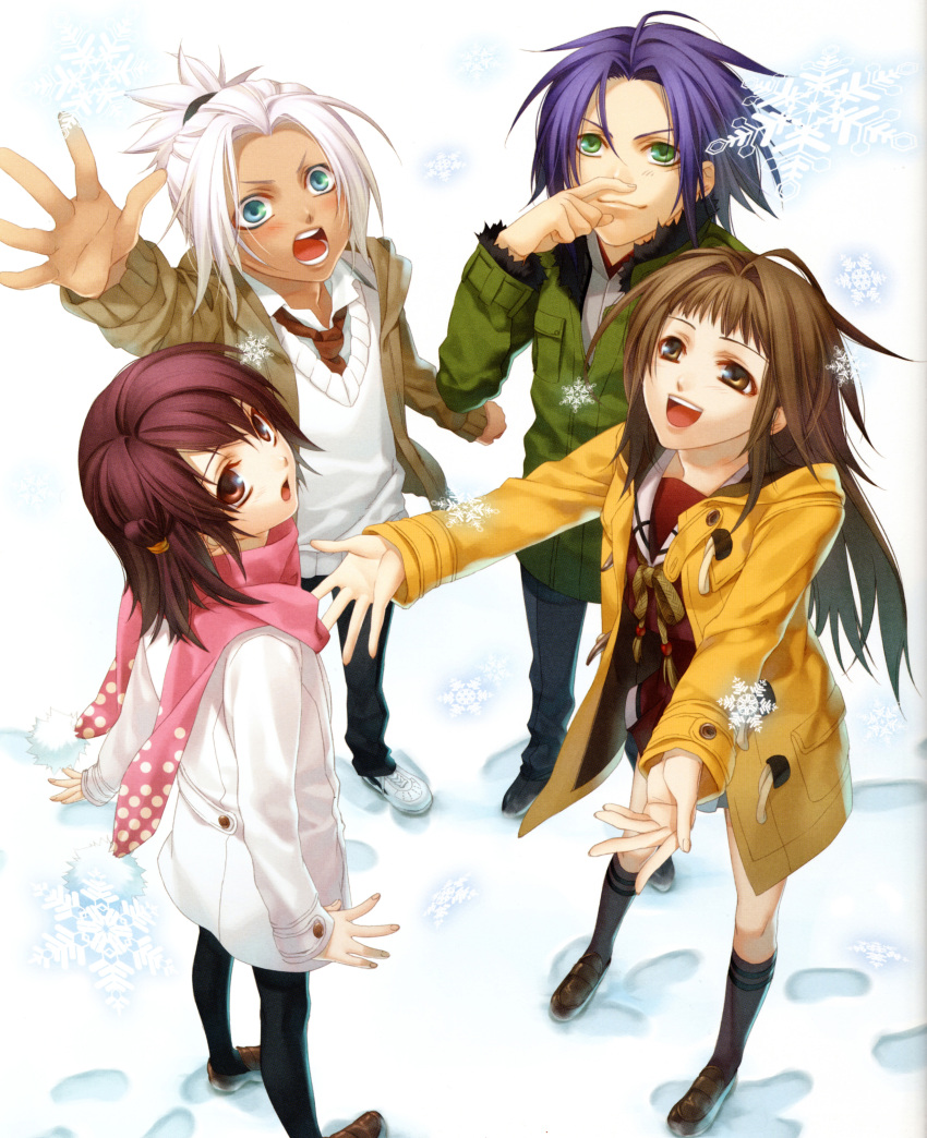 atori_mahiro, crossover, hiiro_no_kakera, hisui_no_shizuku, kasuga_tamaki, kazuki_yone, mibu_kotarou, takachiho_suzu