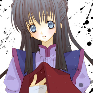bad_id, bernard_sho, black_hair, blue_eyes, gundam, gundam_00, long_hair, lowres